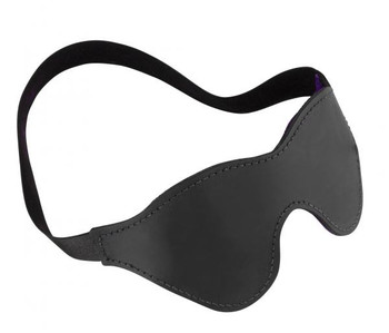 Purple Fur Lined Blindfold Adult Sex Toy