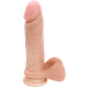 Doc Johnson Beige Realistic Penis 8 Inches