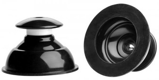 Plungers Extreme Suction Silicone Nipple Suckers Black by XR Brands