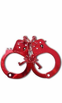 Fetish Fantasy Series Anodized Cuffs Red Adult Toy