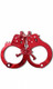 Fetish Fantasy Series Anodized Cuffs Red Adult Toy