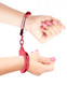 Fetish Fantasy Series Anodized Cuffs Red by Pipedream Products - view 2