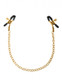 Fetish Fantasy Gold Chain Nipple Clamps by Pipedream Products