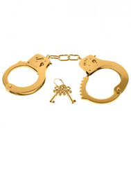 Fetish Fantasy Gold Metal Cuffs by Pipedream Products