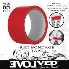 Evolved Bondage Tape Red 65 Ft Best Adult Toys