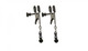 Black Beaded Clamps - Adjustable Broad Tip Adult Toy