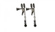 Black Beaded Clamps - Adjustable Broad Tip by Spartacus