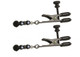 Black Beaded Clamps - Adjustable Broad Tip by Spartacus - view 3
