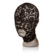 Scandal Lace Hood Black O/S by Cal Exotics