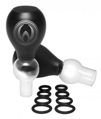 Nipple Amplifier Enlargement Bulbs with O-Rings by XR Brands