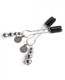 Fifty Shades Adjustable Nipple Clamps Adult Toys