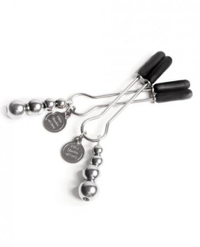 Fifty Shades Adjustable Nipple Clamps by Love Honey