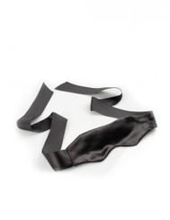 Fetish Fantasy Black Satin Blindfold OS Sex Toy