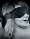 Fetish Fantasy Black Satin Blindfold OS by Pipedream Products - view 3