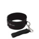 Lux Fetish Collar And Leash Set Black by Electric Eel Inc
