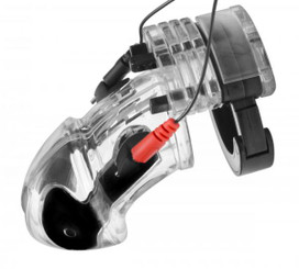 Zeus Estim Male Chastity Cage by XR Brands