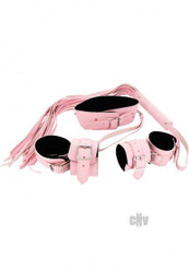 Strict Leather Pink Bondage Set Best Sex Toy