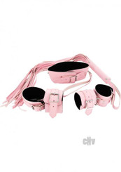 Strict Leather Pink Bondage Set by XR Brands