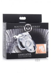 Ms Clear Captor Chastity Cage Md by XR LLC