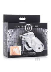 Ms Clear Captor Chastity Cage Lg