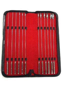 Rouge Stainless Steel Rosebud Dilator Set Of 12 by Rouge Garments