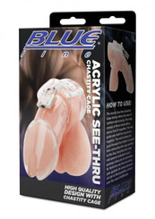 Cb Gear Acrylic See Thru Chastity Cage by Hustler