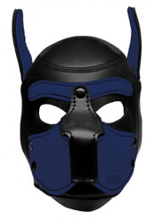 Spike Neoprene Puppy Hood Blue O/S Best Sex Toy
