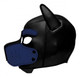 XR Brands Spike Neoprene Puppy Hood Blue O/S - Product SKU CNVEF-EXR-AG292-BLU