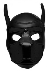 Spike Neoprene Puppy Hood Black O/S by XR Brands