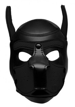 Spike Neoprene Puppy Hood Black O/S by XR Brands