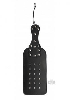 Ouch Pain Studded Paddle Black Best Adult Toys