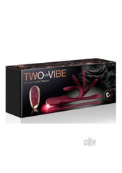 Two-vibe Purple/rose Gold Adult Sex Toys