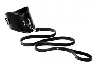 Isabella Sinclaire Posture Leather Collar With Leash by XR Brands