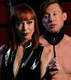 Isabella Sinclaire Posture Leather Collar With Leash by XR Brands - view 3