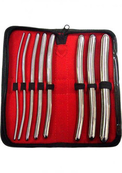 Rouge Stainless Steel Hegar 8 Piece Dilator Set by Rouge Garments