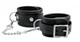 Isabella Sinclaire Premium Leather Wrist Cuffs Black by XR Brands