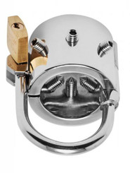 Spiked CBT Testicle Stretcher Spliter Stainless Steel by XR Brands
