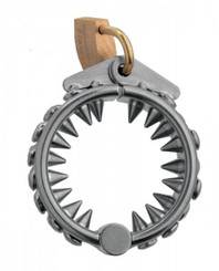 Impaler Locking CBT Ring With Spikes Adult Sex Toy