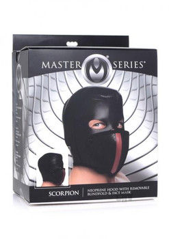 Ms Scorpion Hood W/blindfold And Mask Best Sex Toy