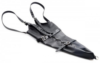 Full Sleeve Armbinder Black Leather Restraint Adult Sex Toy