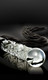 Icicles No 38 Glass Handle Cat O Nine Tails Whip by Pipedream Products - view 4