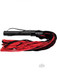 Rouge Suede Flogger Black/red by Rouge Garments