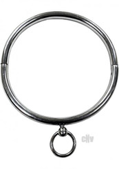 Rouge Steel Ring Collar Silver