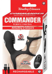 Commander Remote Vibe Climaxer Black Sex Toys