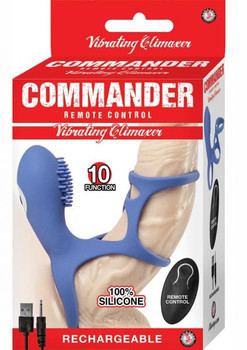 Commander Remote Vibe Climaxer Blue Best Adult Toys