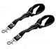 Isabella Sinclaire Universal Leather Restraints Black by XR Brands