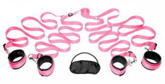 Pink Bedroom Restraint Kit Best Sex Toy