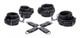 XR Brands Concede Wrist, Ankle Restraint Set With Hog-Tie Adapter - Product SKU CNVEF-EXR-AG163