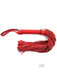 Rouge Short Leather Flogger Red by Rouge Garments