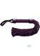Rouge Short Leather Flogger Purple by Rouge Garments